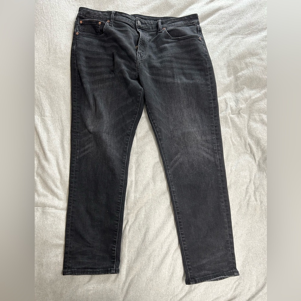 American Eagle Outfitters Black Straight Jeans